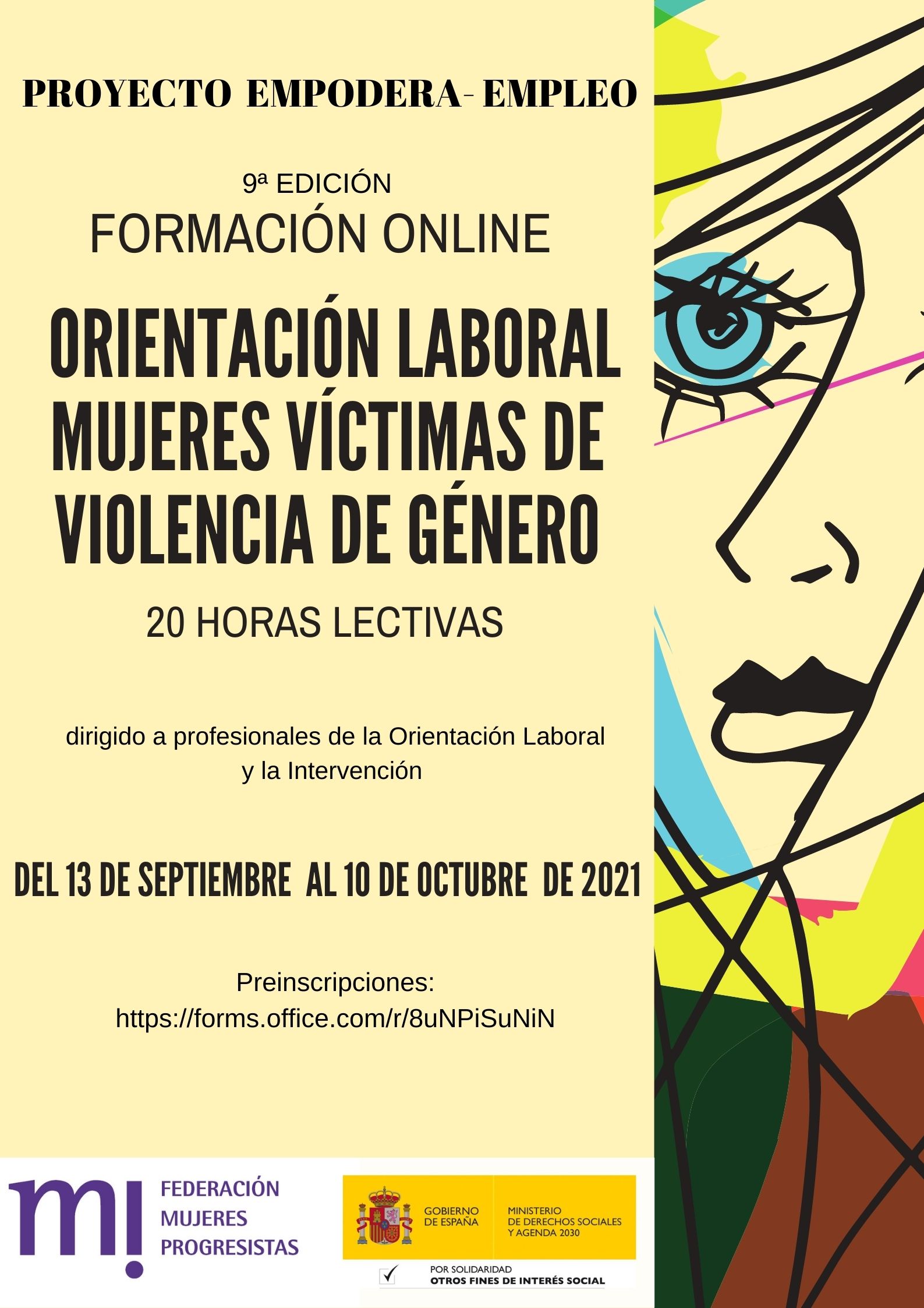 Course Image 10ª Edición.  Orientación laboral a Mujeres Víctimas de Violencia de Género.