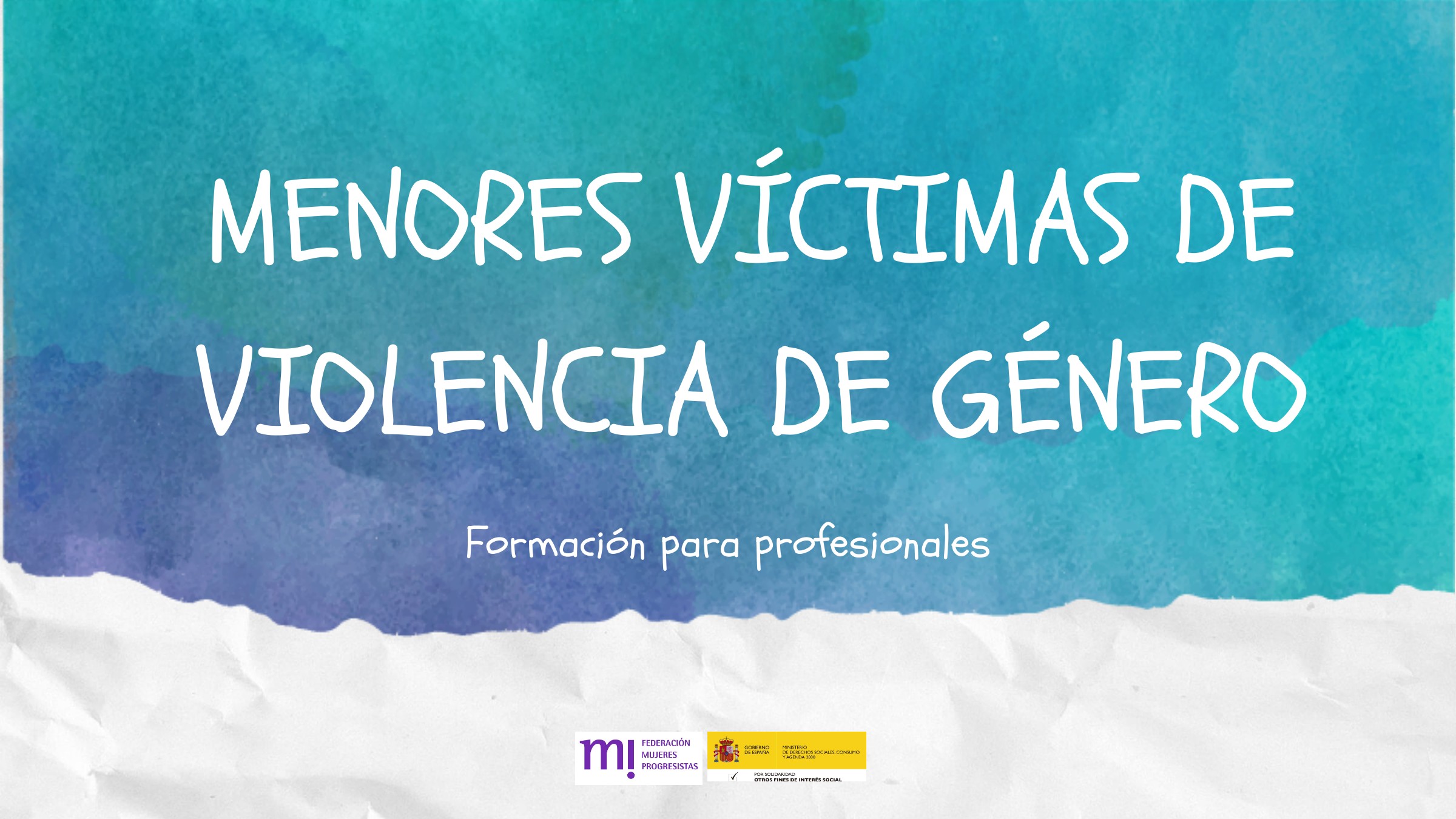 Course Image 10ª edición: Menores víctimas de violencia de género