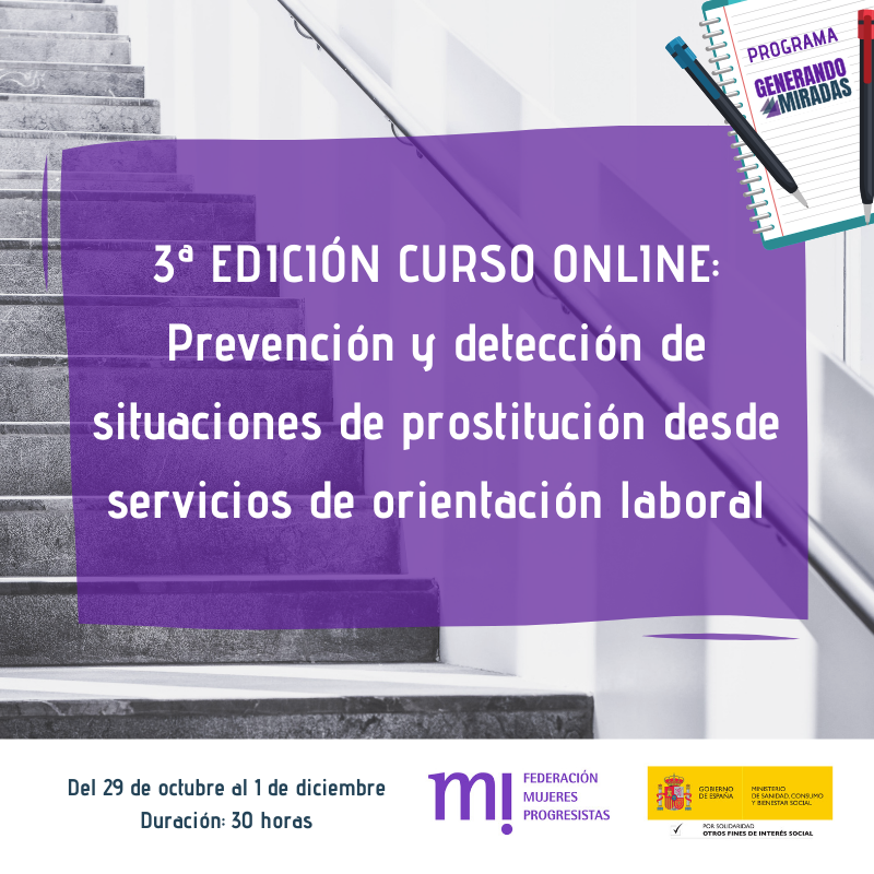 Course Image 3ª edición: Prevención y detección de situaciones de prostitución desde servicios de orientación laboral